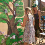 Am Infostand Lernort Natur Am Infostand Lernort Natur