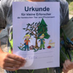 Urkunde für kleine Erforscher Urkunde für kleine Erforscher