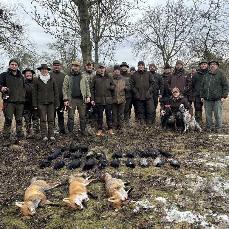 Raubwildwochenende der Jungen Jäger in der ‚Wilden Feldflur‘