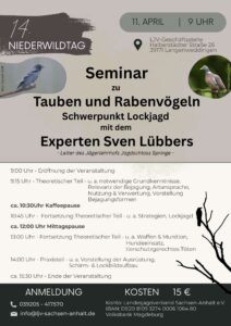 Programm 14. Niederwildtag (1)